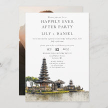 Happily Ever After Bali Wedding Photo