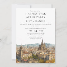 Happily Ever After Barcelona Wedding