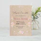 Happily Ever After Bridal Shower invitation Einladung (Stehend Vorderseite)