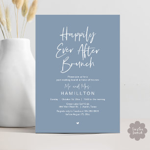 Happily Ever After Brunch, Hochzeitsfeier für Elop Einladung