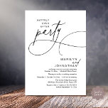 Happily Ever After Modern Elegant Wedding Dinner Einladung<br><div class="desc">Celebrate your love story with this elegant minimalist wedding invitation, designed with a refined sans font paired with delicate romantic elegant handwritten script. Perfect for couples who love modern romance, soft neutrals, and timeless typography, "happily ever after party". Perfect for couples extending their joyous occasion, this invitation exudes sophistication with...</div>