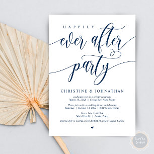 Happily Ever After Party, Hochzeitsflitterwochen-D Einladung