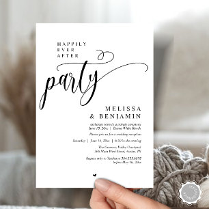 Happily Ever After Party, Rezeption Moderne Minima Einladung