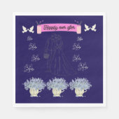 Happily ever after serviette (Vorderseite)