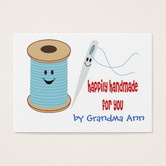 Happily Handmade Hang Tag (Vorderseite)