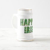 Happily Irish Bierglas (Vorderseite Links)
