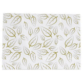 Happiness blooming flowers große geschenktüte (Rückseite)