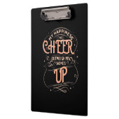  HAPPINESS CHEER UP CLIPBOARD  KLEMMBRETT (Links)