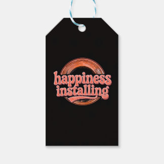happiness.exe Installiert - Vintage 70er Retro Kor Geschenkanhänger
