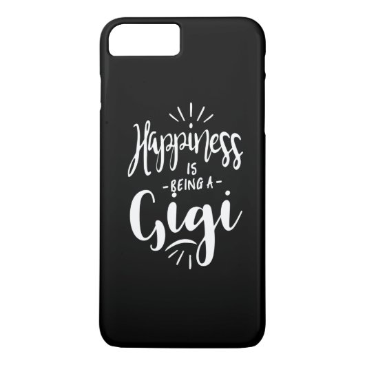 Happiness Gigi Case-Mate iPhone Hülle (Rückseite)
