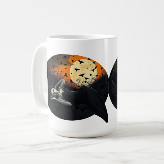 Happiness in Every Sip Mug Kaffeetasse (Vorderseite Links)