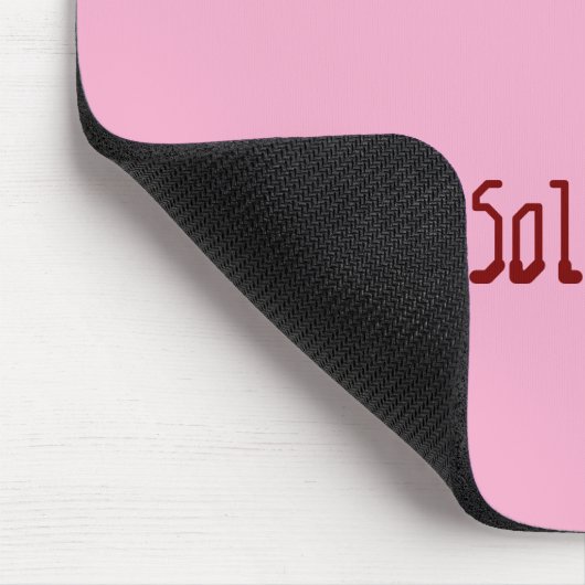 Happiness in Solitude Mousepad (Ecke)