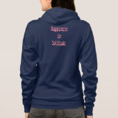 Happiness in Solitude T-Shirt Hoodie (Rückseite)