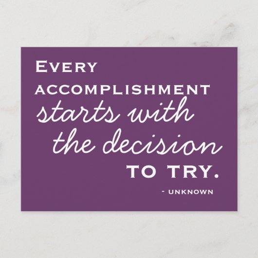 Happiness Inspiration - Motivational Postcard Postkarte (Vorderseite)