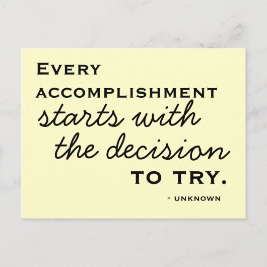 Happiness Inspiration - Motivational Postcard Postkarte (Vorderseite)