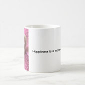 Happiness is a warm cat. Cat Coffee Mug Kaffeetasse (Mittel)