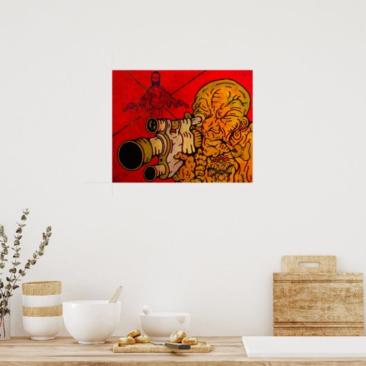 Happiness is a Warm Gun Poster (Küche)