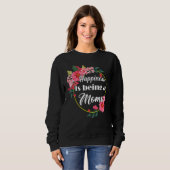 Happiness Is Being A Momo Mothers Day Momo Sweatshirt (Vorne ganz)