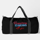 Happiness Is Being With You Duffle Bag (Vorderseite)