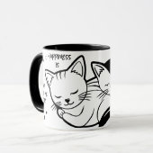 HAPPINESS IS  TASSE (Vorderseite Links)