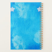 Happiness magic sweet bunny in the rainbow Planer (Rückseite)