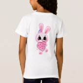 Happiness magic sweet bunny in the rainbow T-Shirt (Rückseite)