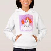 Happiness magic unicorn hoodie (Vorderseite)