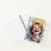 HAPPINESS SpiralNotebook Notizblock (Innenseite)