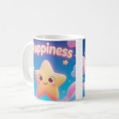 Happiness Star Mug Kaffeetasse (Vorderseite Links)
