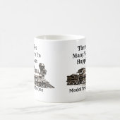 Happiness Steam Modellbahn Fan Kaffeetasse (Mittel)