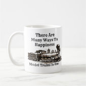 Happiness Steam Modellbahn Fan Kaffeetasse (Links)