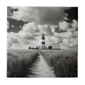 Happisburgh Leuchtturm Fliese (Vorderseite)