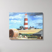 Happisburgh Lighthouse Leinwanddruck (Vorderseite)