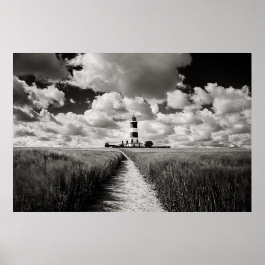 Happisburgh Lighthouse Poster (Vorne)