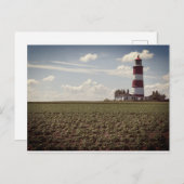Happisburgh Lighthouse Postkarte (Vorne/Hinten)