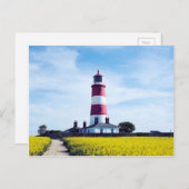 Happisburgh Lighthouse Postkarte (Vorne/Hinten)