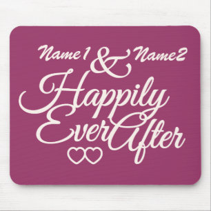 Happiy Ever After custom mousepad
