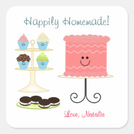Happiy Homemade Baking Sticker