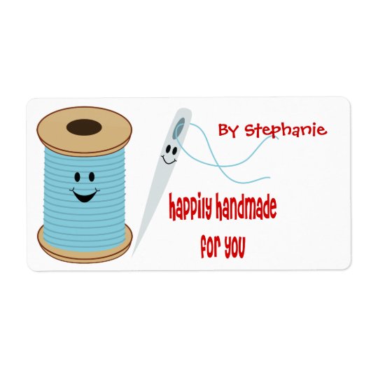 Happiymade-Nähetikett (Vorne)