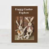 HAPPPY EASTER **NEPHEW** CARD KARTE (Vorderseite)