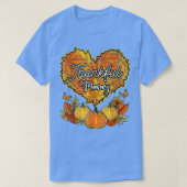 Happpy Erntedank Day Herbstfall Mapa Dankbarkeit T-Shirt (Design vorne)