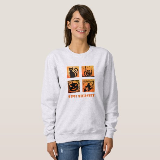 Happpy Halloween Sweatshirt (Vorne ganz)