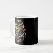 HAPPTER EASTER niedlicher Ostereier Kaffeetasse (Vorderseite Links)