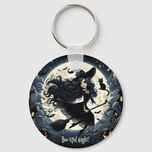 happu Halloween Schlüsselanhänger (Vorderseite)