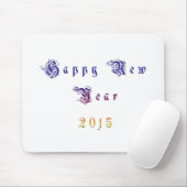 Happu Neues Jahr 2015 Hakuna Matata wünscht.png Mousepad (Mit Mouse)