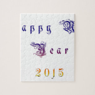 Happu Neues Jahr 2015 Hakuna Matata wünscht.png Puzzle