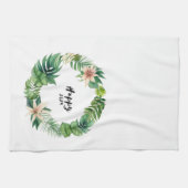 Happy2025Wreath Kitchen Handtücher (Horizontal)