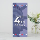 #Happy4thOfJulyFlatCard (Stehend Vorderseite)