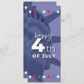 #Happy4thOfJulyFlatCard (Vorne/Hinten)