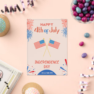 #Happy4thOfJulyIndependenceDayAcrylicEinladung Acryleinladungen